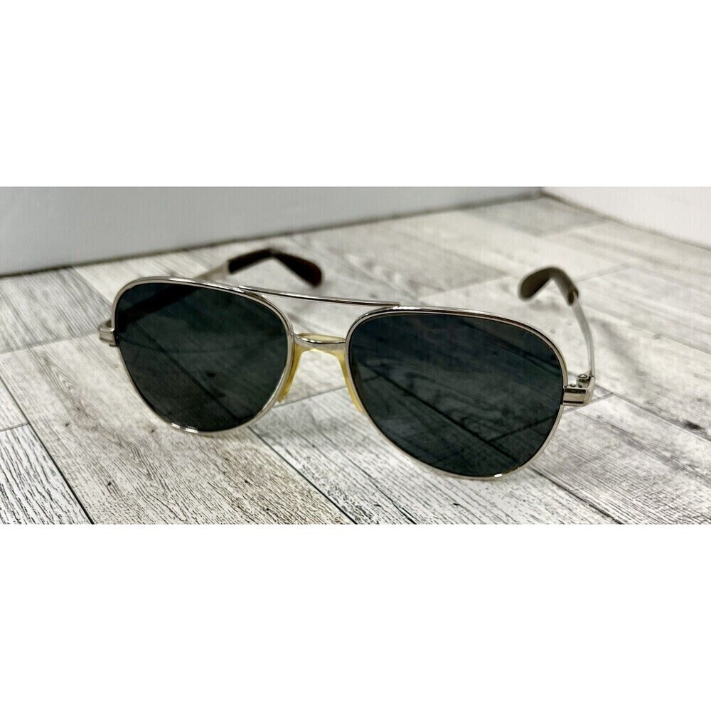 Vintage UNIVERSAL Aviator Frames 5 3/4 Silver Sunglass Frames Or Eyeglasses